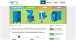 Desktop Screenshot of felplastindia.com